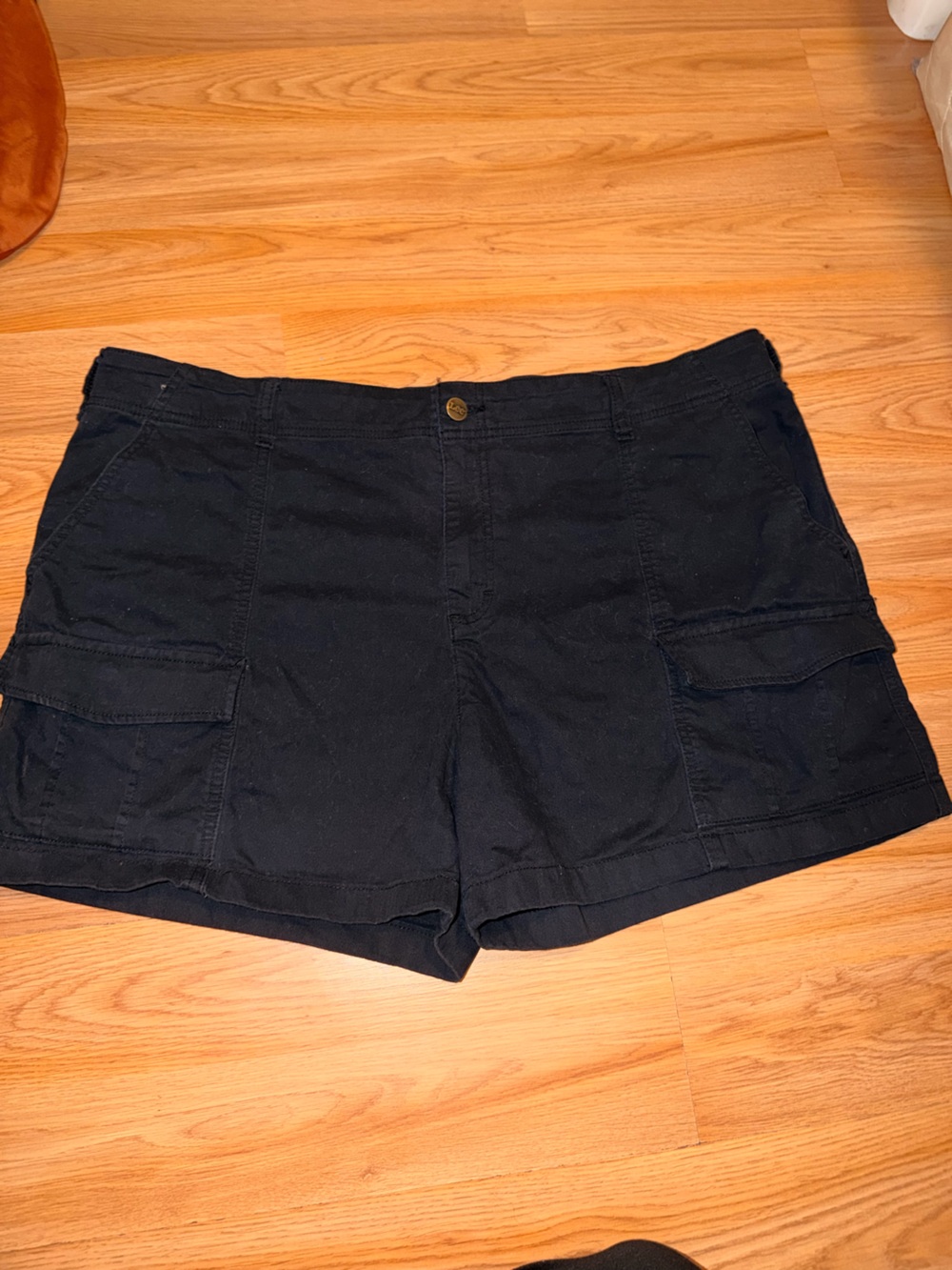 Lee Women's Black Cargo Shorts